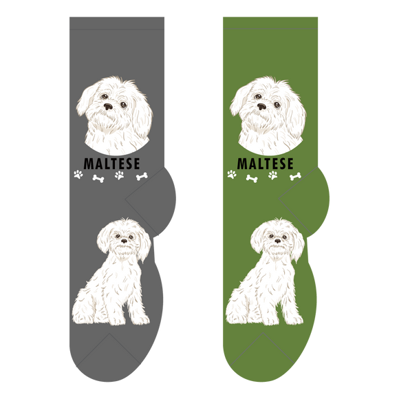 Foozys Canine Collection: Maltese (Unisex Socks)