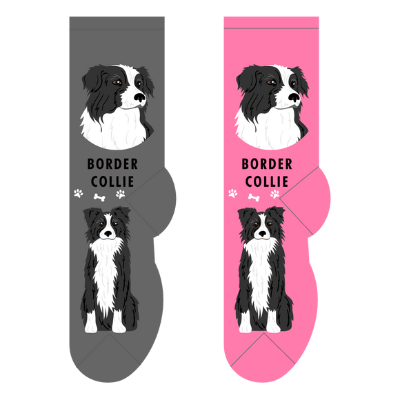 Foozys Canine Collection: Border Collie (Unisex Socks)