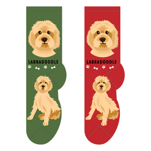 Foozys Canine Collection: Labradoodle (Unisex Socks)