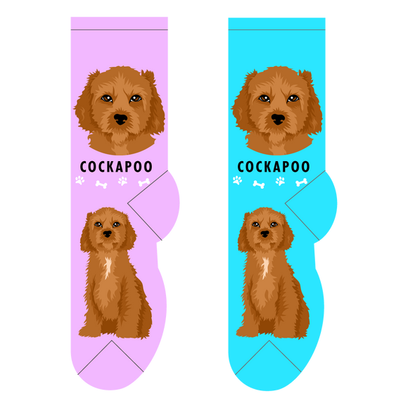 Foozys Canine Collection: Cockapoo (Unisex Socks)