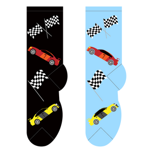 Foozys Racing Cars (Men's Socks)