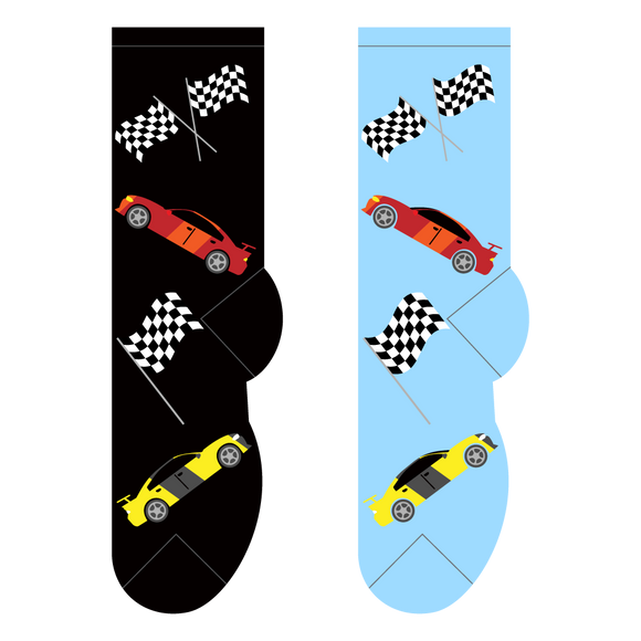 Foozys Racing Cars (Men's Socks)