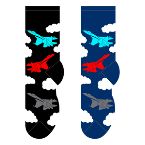 Foozys Fighter Jets (Men's Socks)