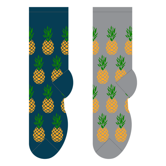 Foozys Pineapples (Men's Socks)