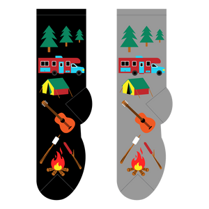 Foozys Camping Out (Men's Socks)