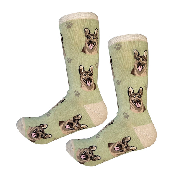 Sock Daddy German Shepherd - Faces (Unisex Socks)