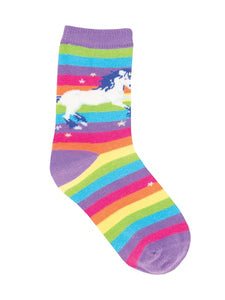 Magical Unicorn - Lavender (Kids' Socks - 3 Sizes Available)