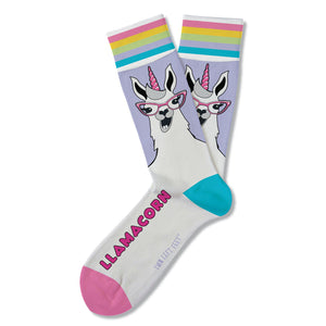 Two Left Feet "Llamacorn" (Unisex Socks)