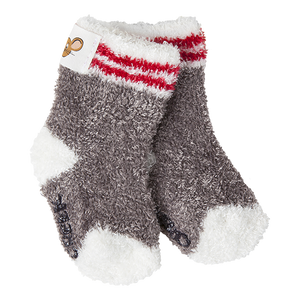 Infant Cozy Crew - Charcoal Rugby (Kids' Socks)