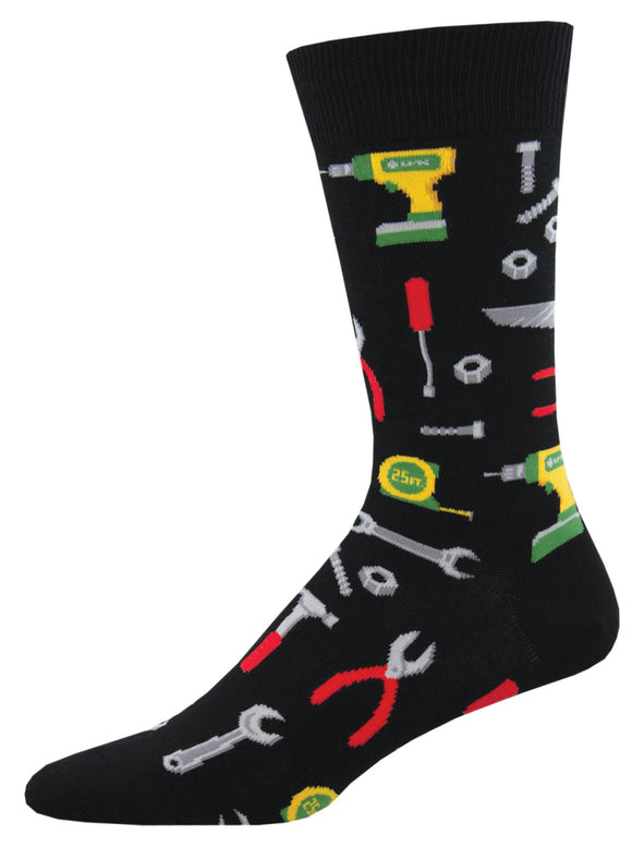 All Fixed - Black (Men's Socks)
