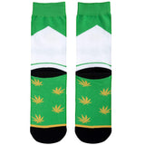 Marijuana Pack - Sativa Cannabis (Men's Socks)