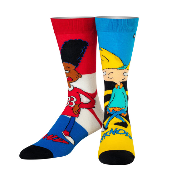 Hey Arnold - Arnold And Gerald (Men's Socks)