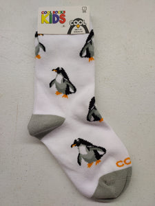 Kids Socks Ages 7-10: Penguins