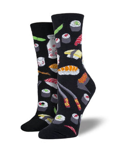 Sushi - Black (Women's Socks)