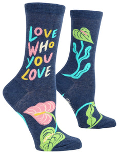 Blue Q "Love Who You Love" (Women's Socks)