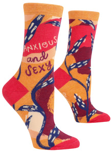Blue Q "Anxious And Sexy" (Women's Socks)
