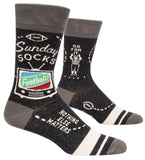 Blue Q "Sunday Football Socks...Nothing Else Matters" - Men's Football Socks