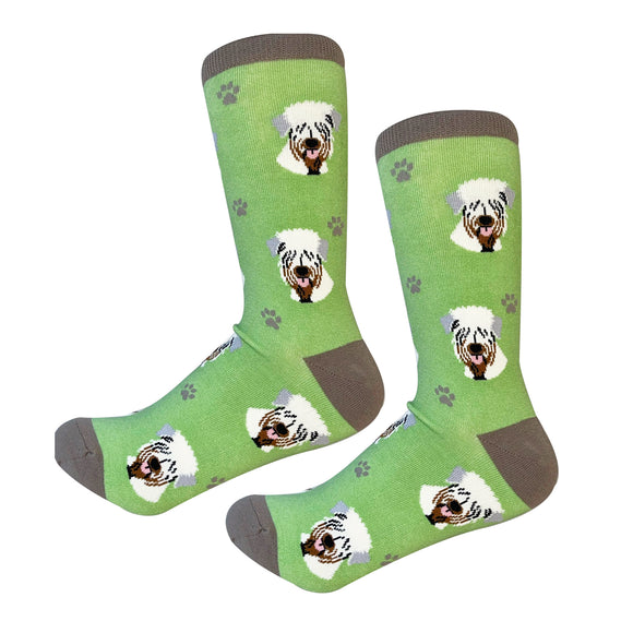 Sock Daddy Soft Coated Wheaten Terrier - Faces (Unisex Socks)