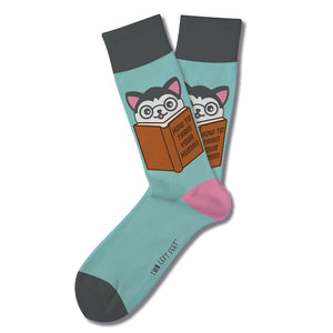 Two Left Feet Chatterbox Series: "How To Train Your Human" (Unisex Socks)