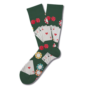 Two Left Feet "You're Bluffing" (Unisex Socks)