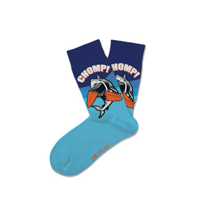 Two Left Feet Socks For Kids! "Shark Chomp"