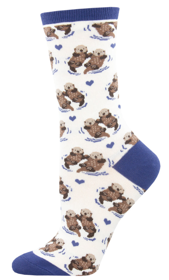 Significant Otter - White (Women's Socks)