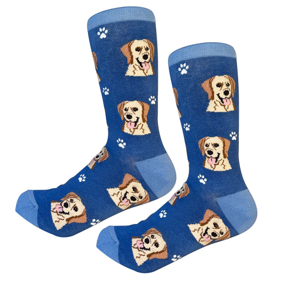 Sock Daddy Yellow Labrador - Faces (Unisex Socks)
