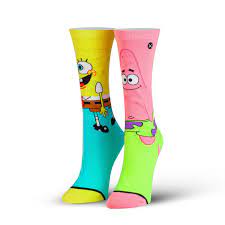 SpongeBob And Patrick 360 (Women's Socks)
