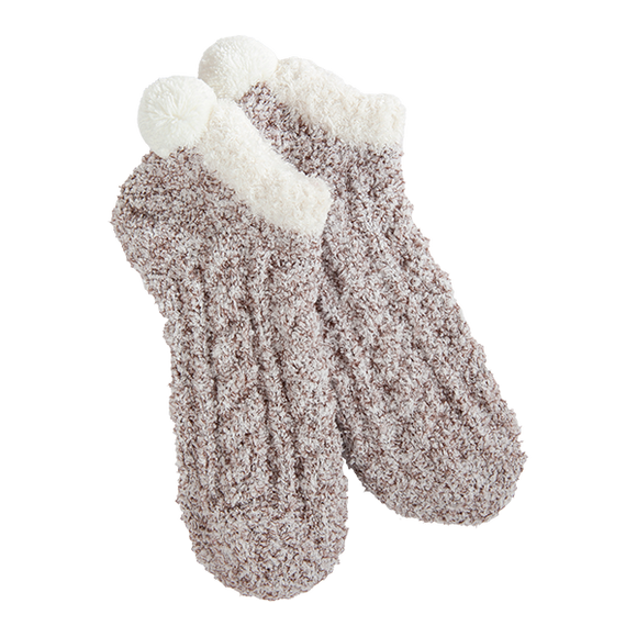Cozy Pom Low - Coco (Women's Socks)